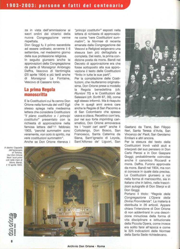 Don Orione oggi, 2003, 06, pagina 8