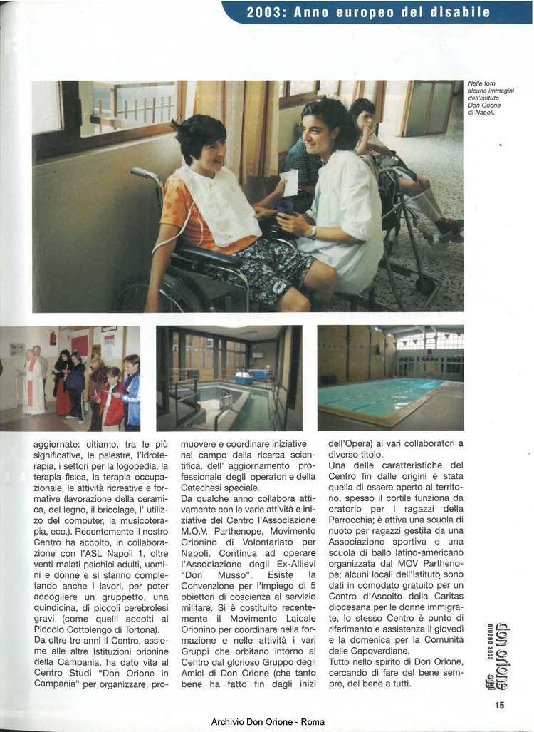 Don Orione oggi, 2003, 06, pagina 15