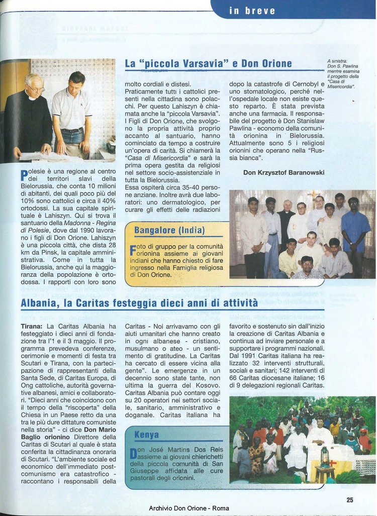 Don Orione oggi, 2003, 06, pagina 25