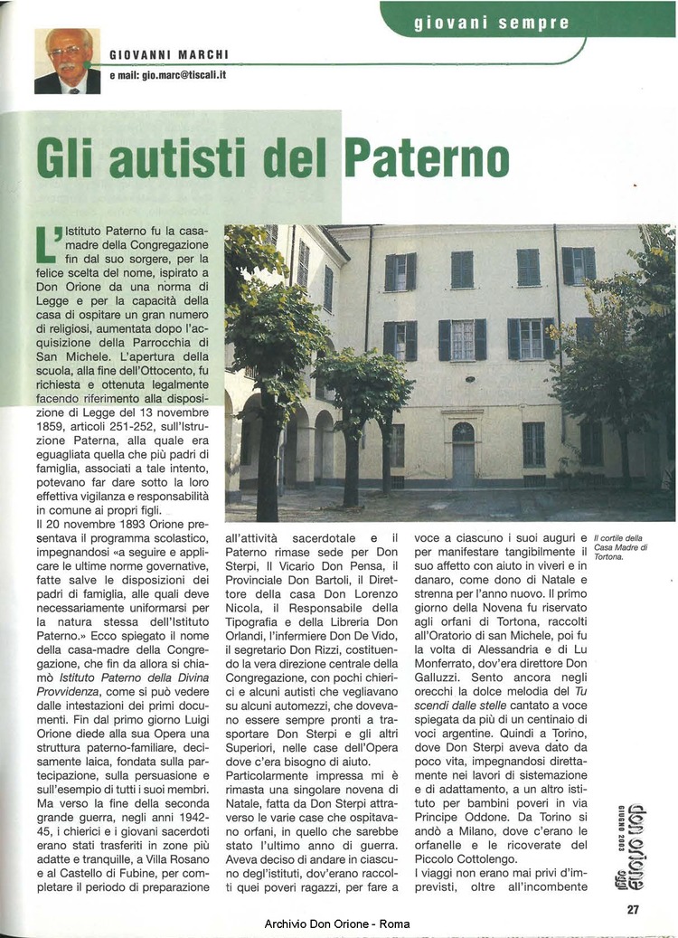 Don Orione oggi, 2003, 06, pagina 27