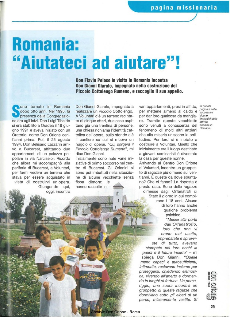 Don Orione oggi, 2003, 06, pagina 29