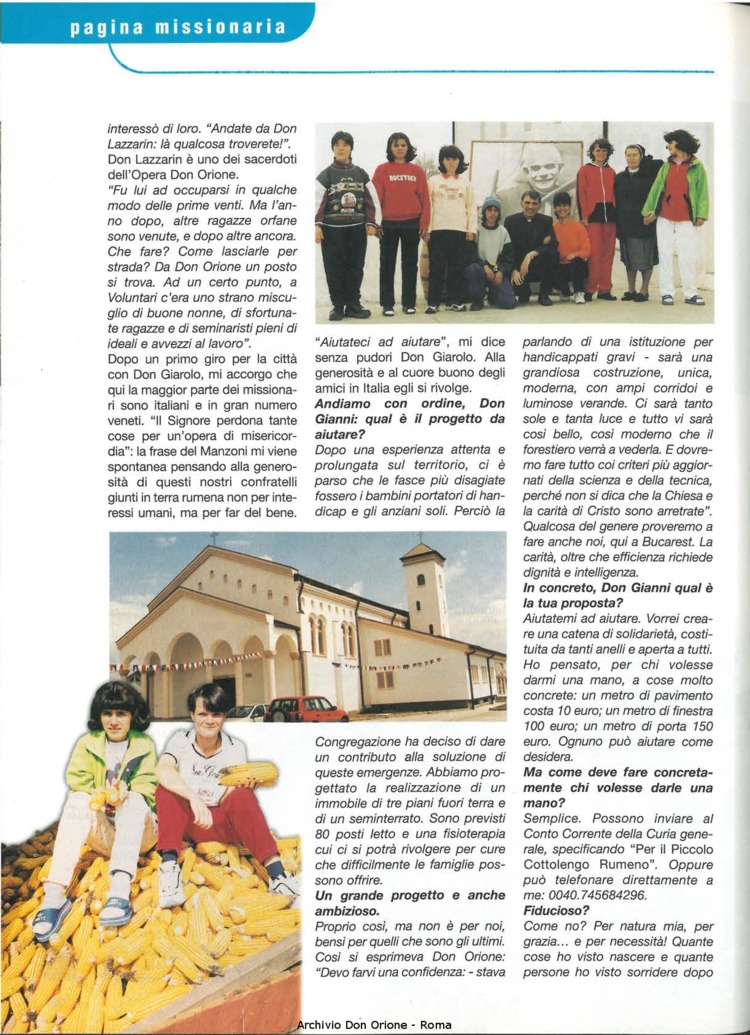 Don Orione oggi, 2003, 06, pagina 30