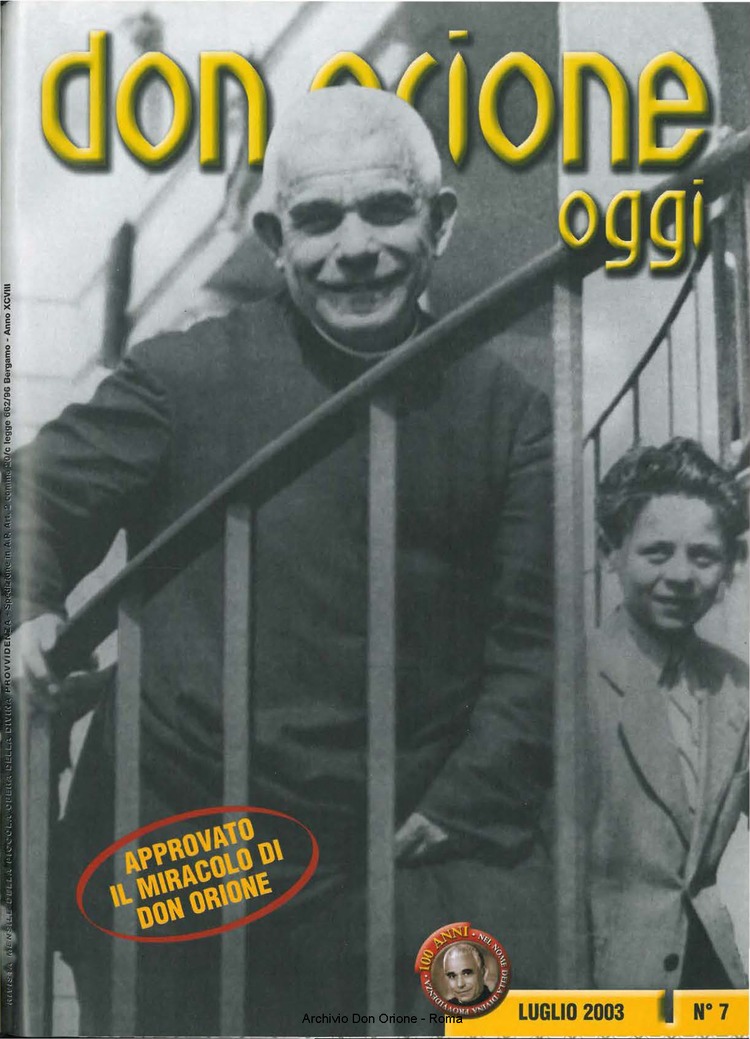 Don Orione oggi, 2003, 07, pagina 1