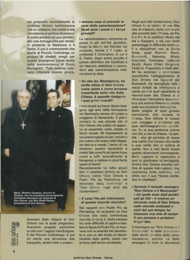 Don Orione oggi, 2003, 07, pagina 6
