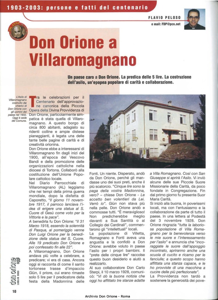 Don Orione oggi, 2003, 07, pagina 10