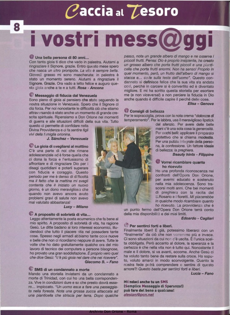 Don Orione oggi, 2003, 07, pagina 18