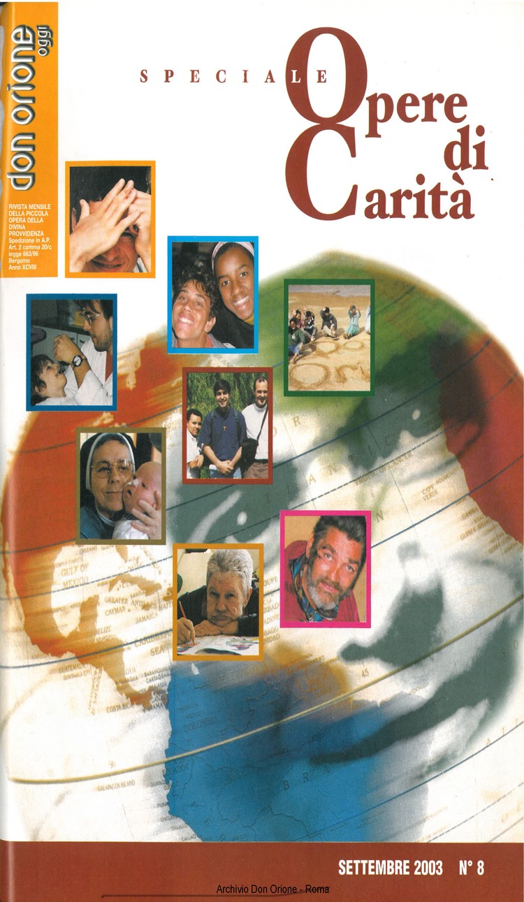 Don Orione oggi, 2003, 08, pagina 1