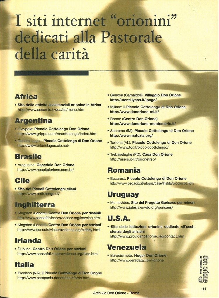 Don Orione oggi, 2003, 08, pagina 11