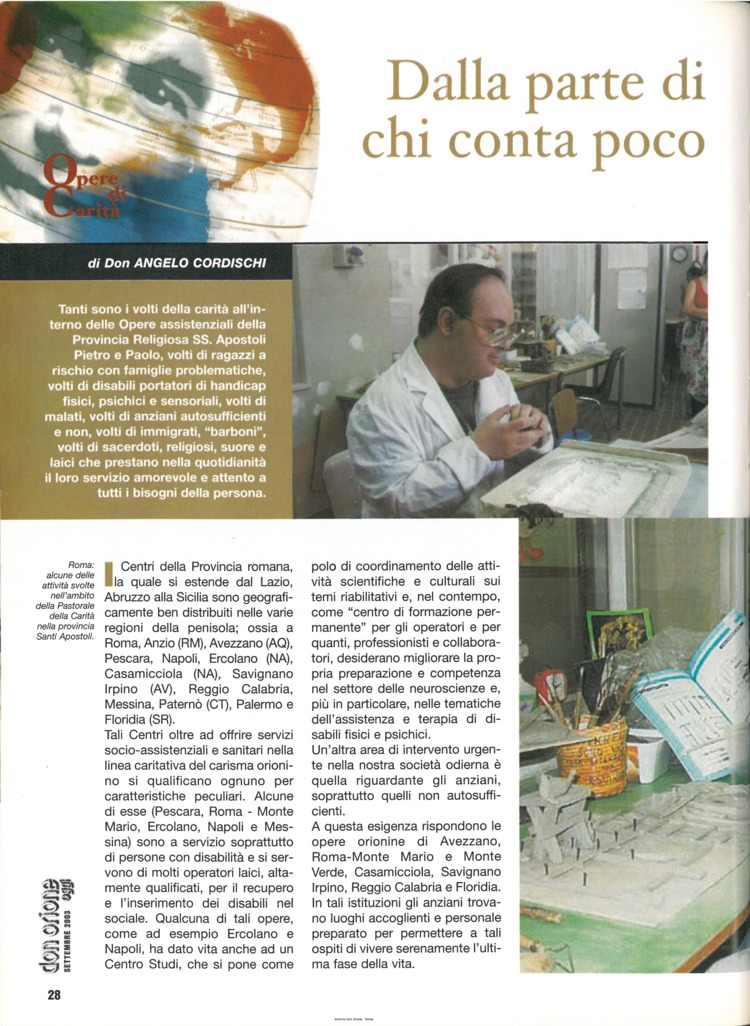Don Orione oggi, 2003, 08, pagina 28