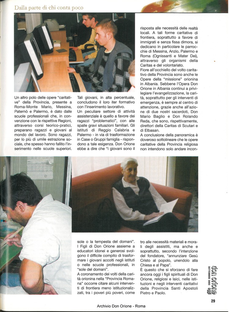 Don Orione oggi, 2003, 08, pagina 29