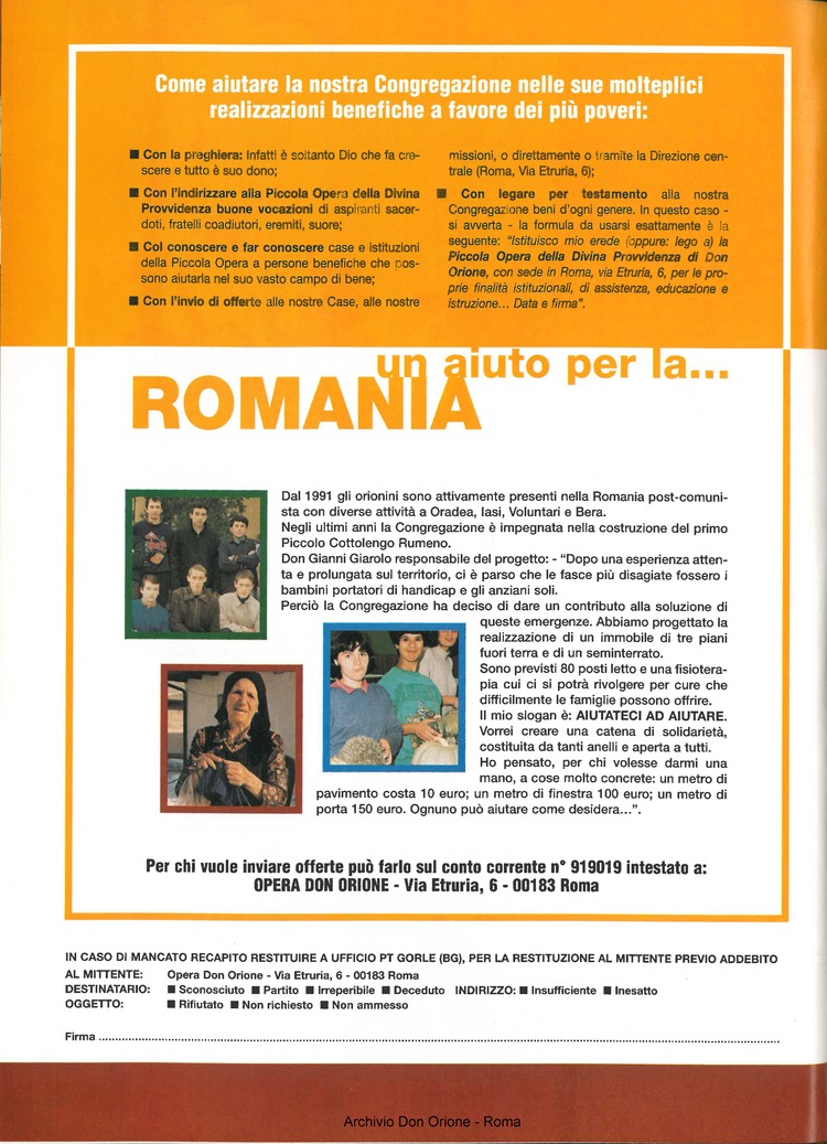 Don Orione oggi, 2003, 08, pagina 32