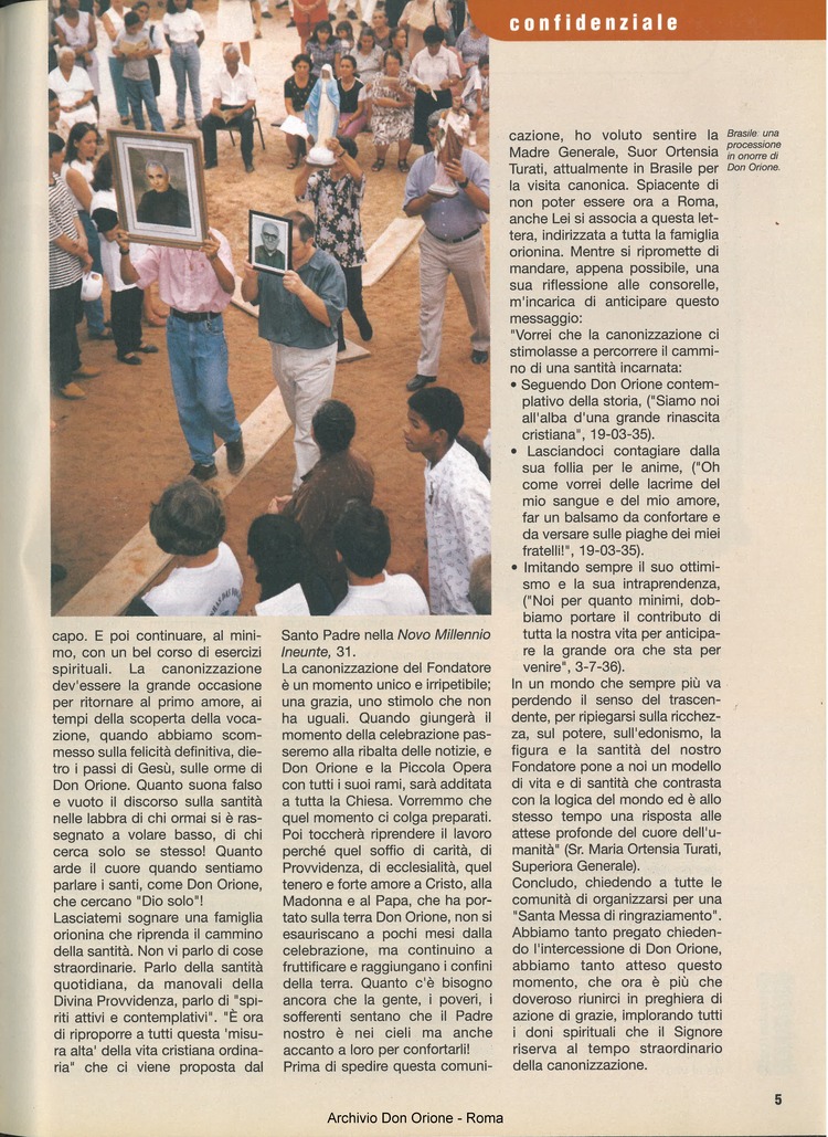 Don Orione oggi, 2003, 09, pagina 5