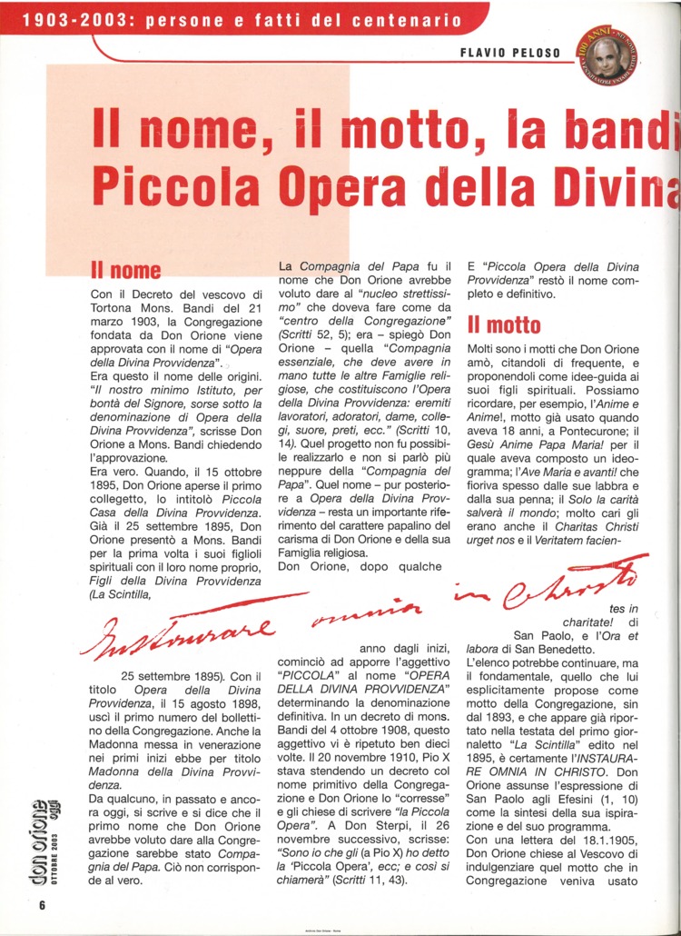 Don Orione oggi, 2003, 09, pagina 6