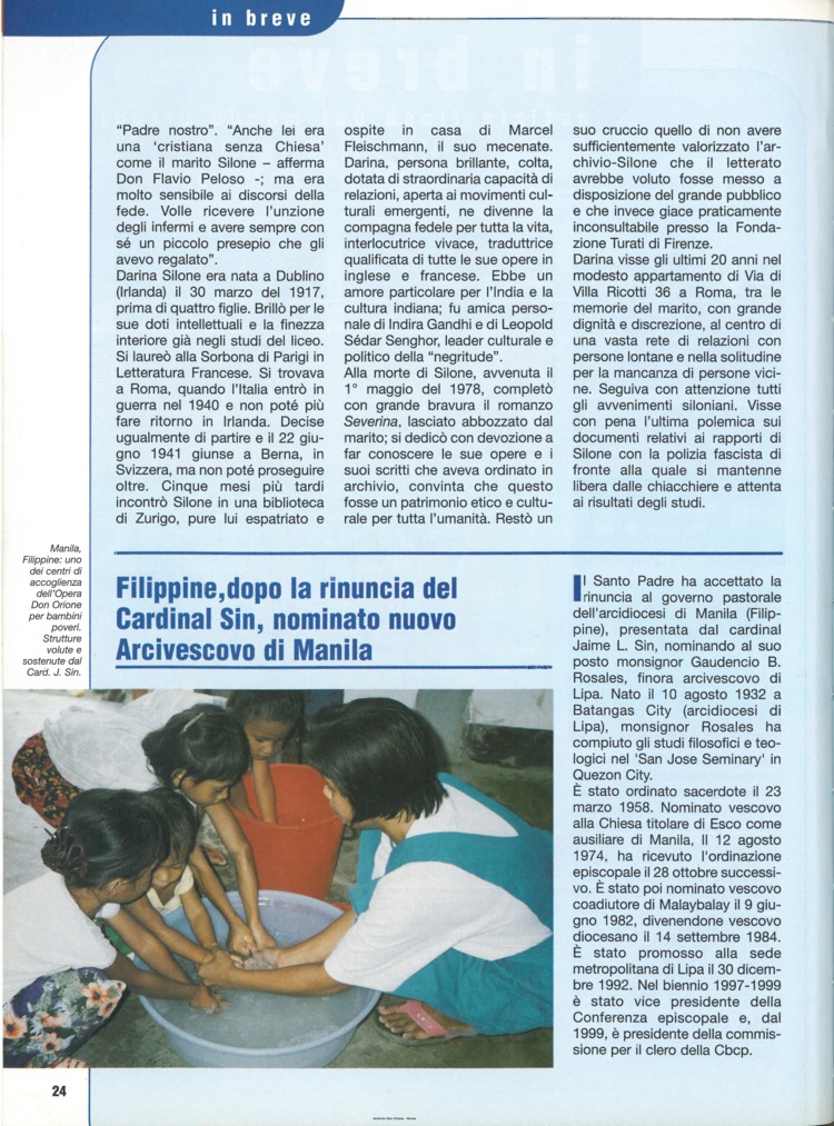 Don Orione oggi, 2003, 09, pagina 24