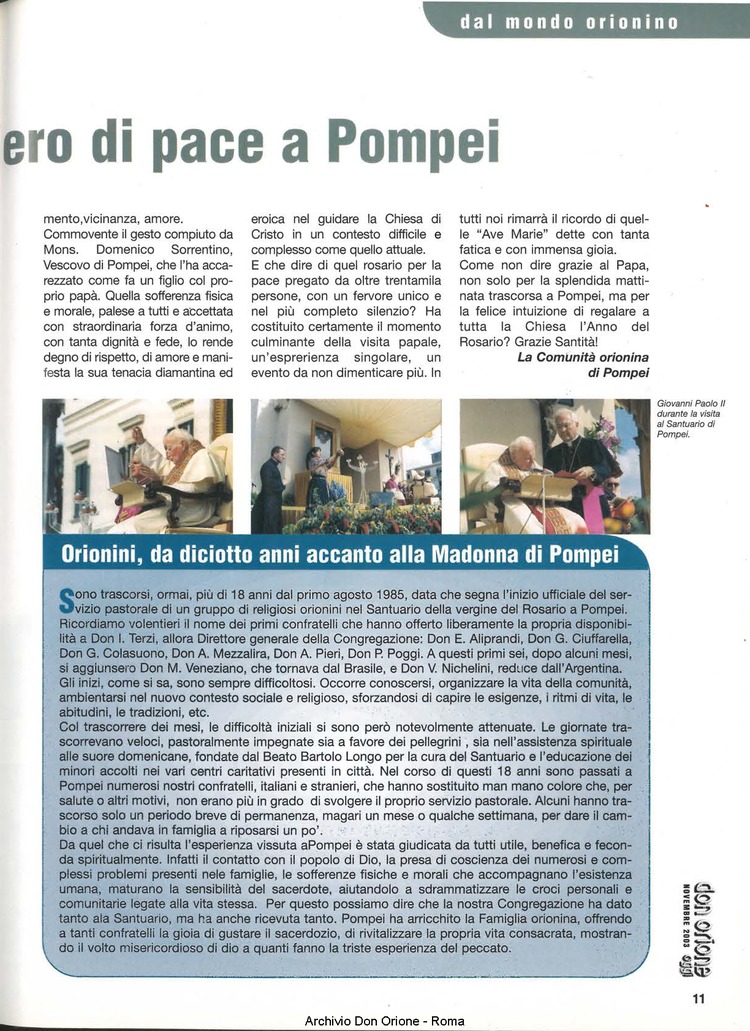 Don Orione oggi, 2003, 10, pagina 11