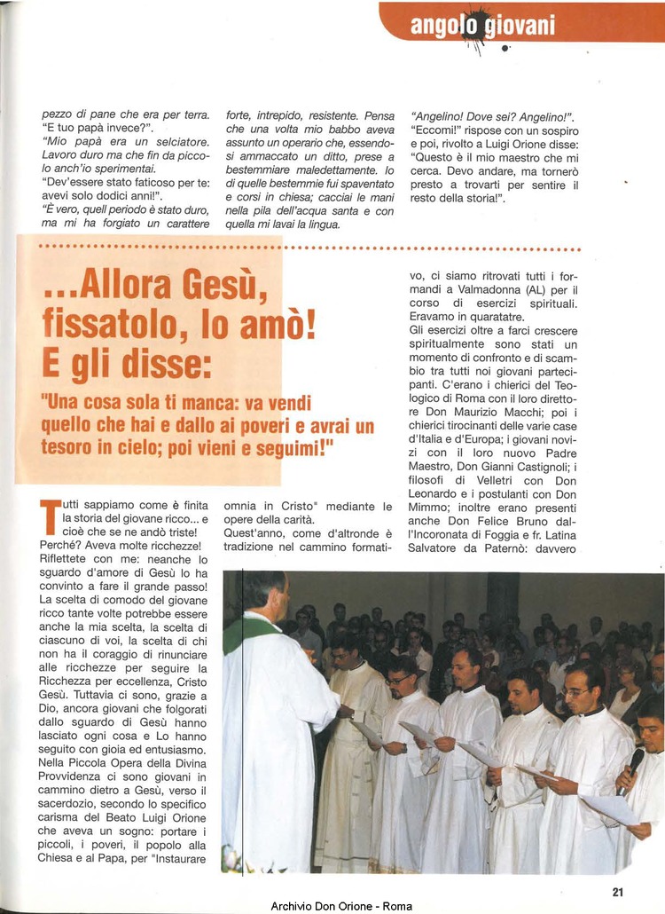 Don Orione oggi, 2003, 10, pagina 21
