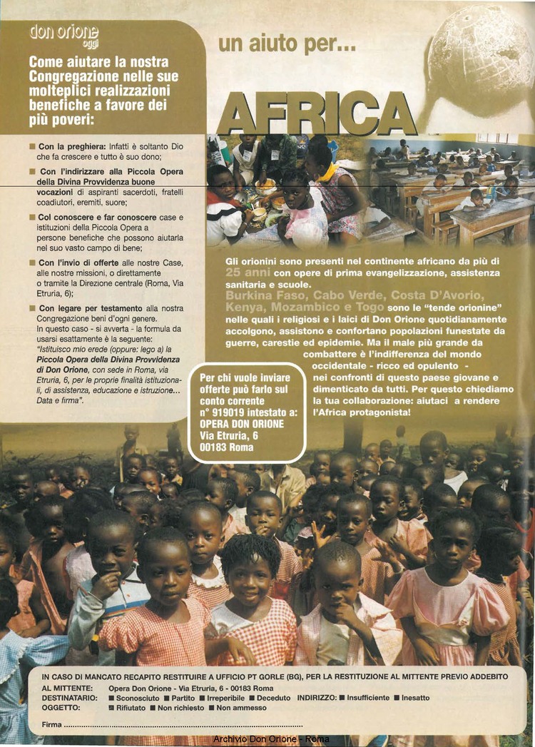 Don Orione oggi, 2003, 10, pagina 32