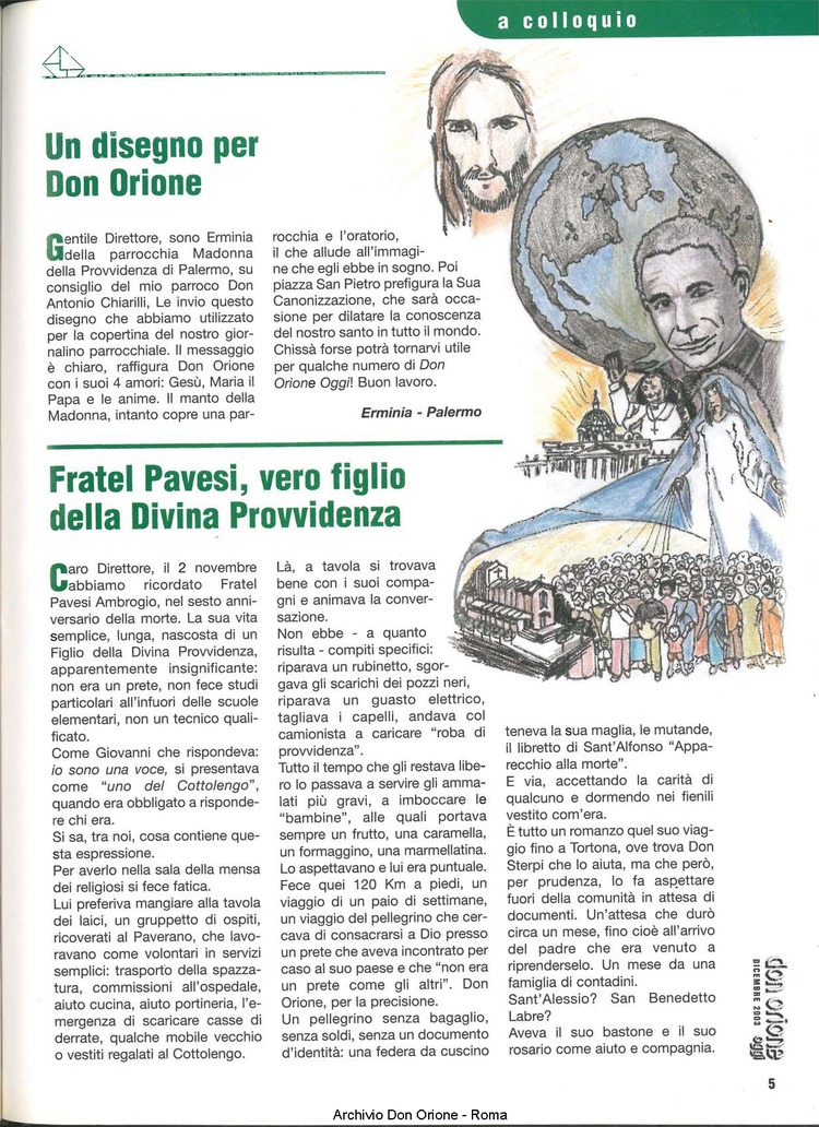 Don Orione oggi, 2003, 11, pagina 5