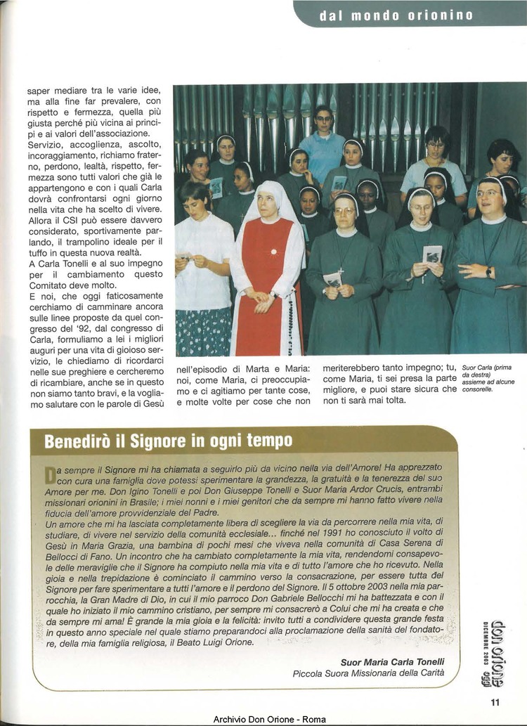 Don Orione oggi, 2003, 11, pagina 11