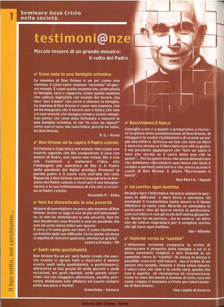 Don Orione oggi, 2003, 11, pagina 18