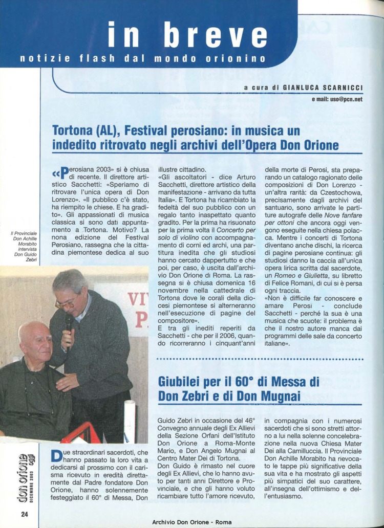 Don Orione oggi, 2003, 11, pagina 24