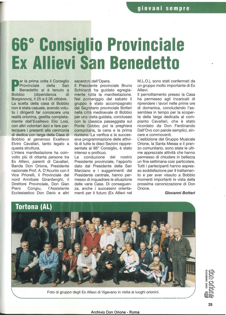 Don Orione oggi, 2003, 11, pagina 29
