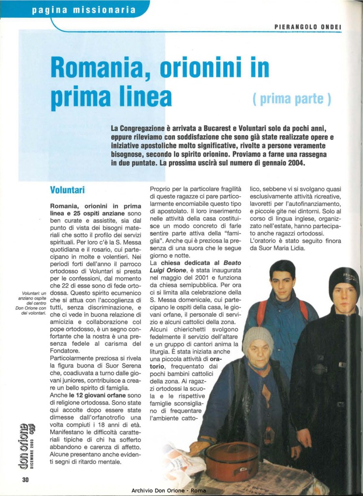 Don Orione oggi, 2003, 11, pagina 30