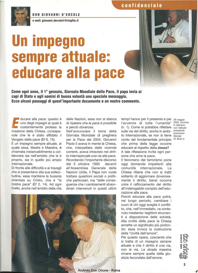 Don Orione oggi, 2004, 01, pagina 3