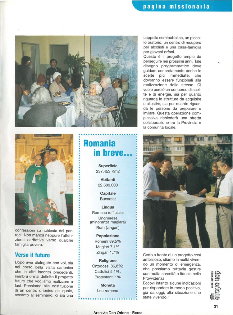 Don Orione oggi, 2004, 01, pagina 31