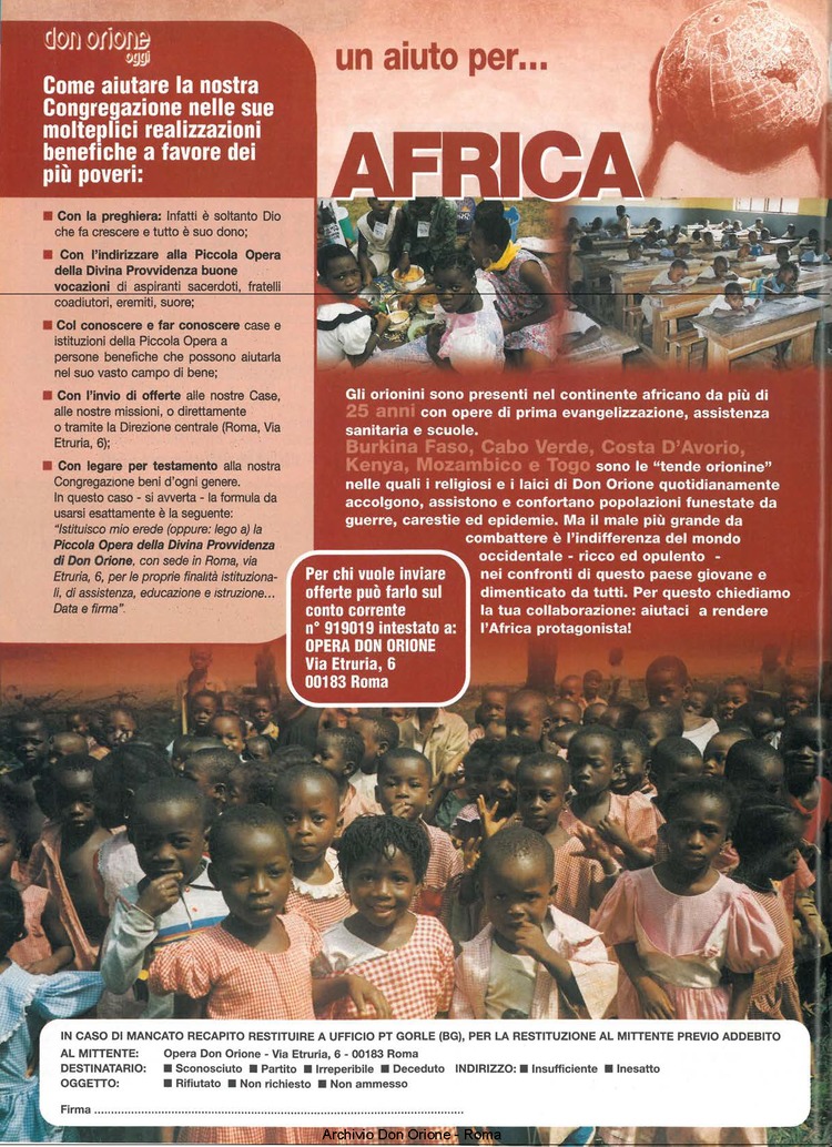 Don Orione oggi, 2004, 01, pagina 32