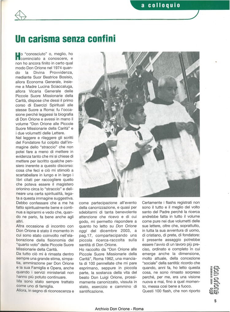 Don Orione oggi, 2004, 02, pagina 5