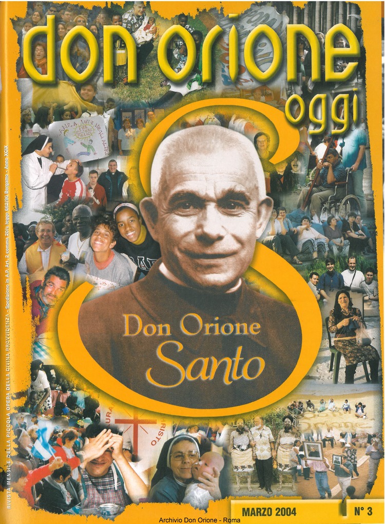 Don Orione oggi, 2004, 03, pagina 1