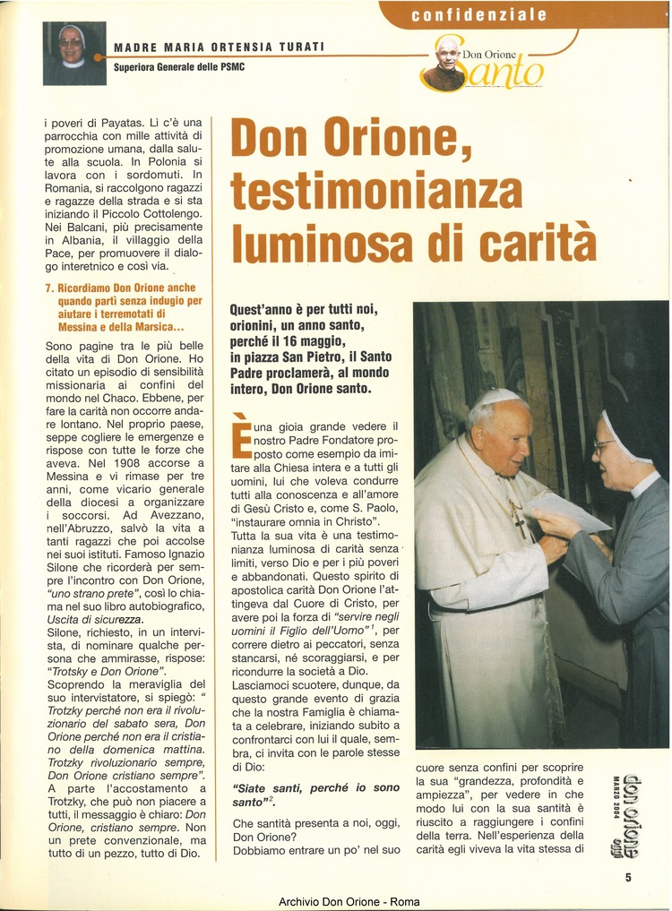 Don Orione oggi, 2004, 03, pagina 5