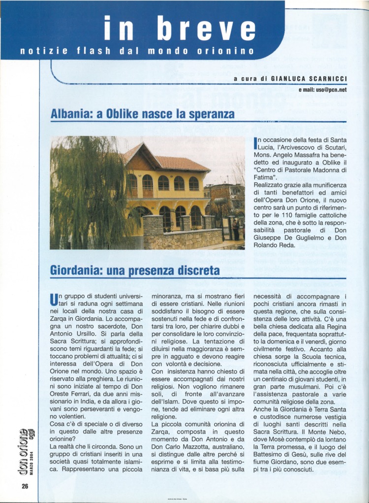 Don Orione oggi, 2004, 03, pagina 26