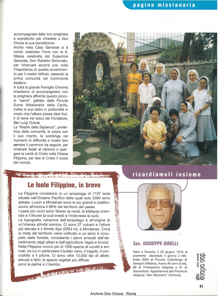 Don Orione oggi, 2004, 03, pagina 31
