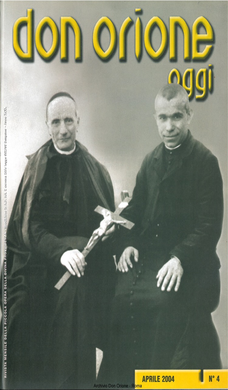 Don Orione oggi, 2004, 04, pagina 1