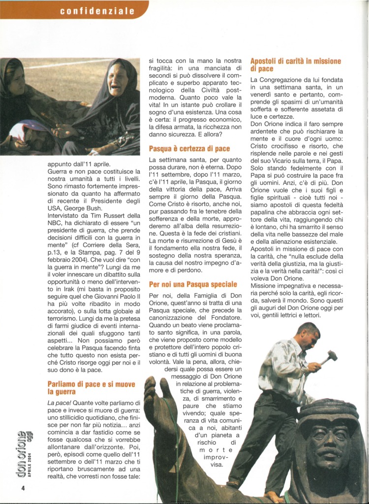 Don Orione oggi, 2004, 04, pagina 4