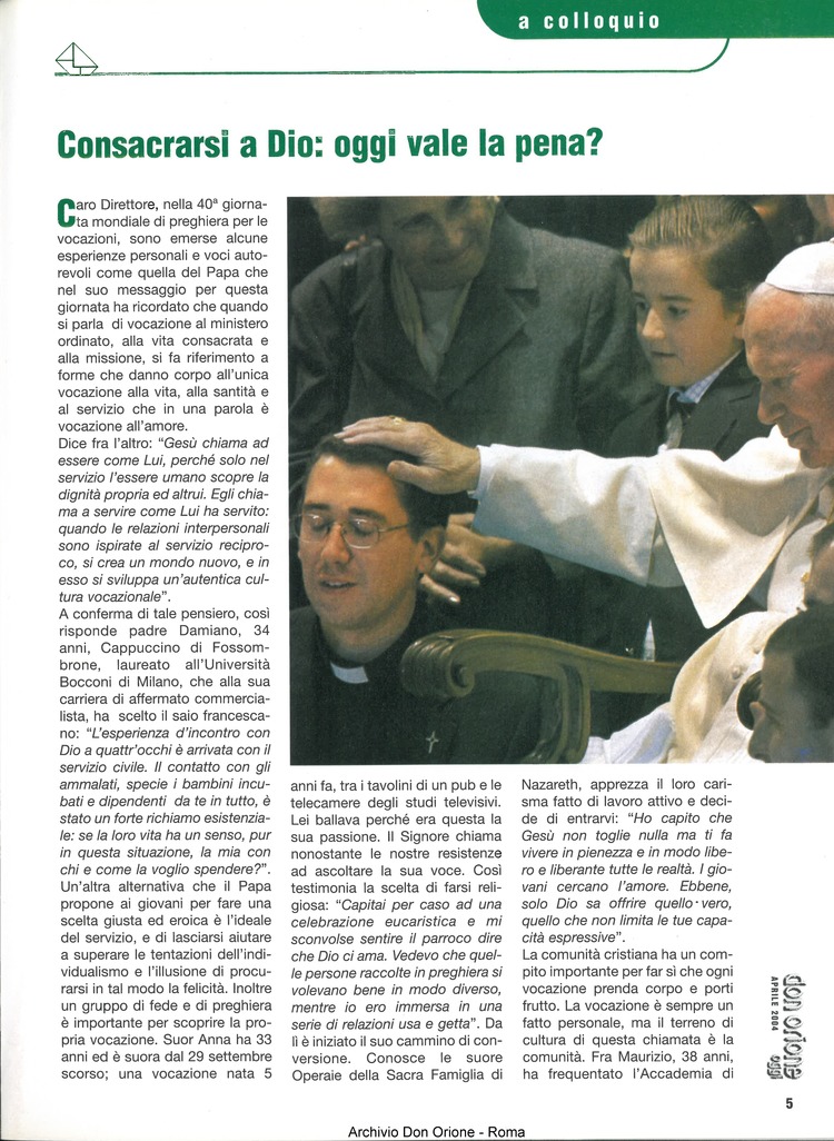 Don Orione oggi, 2004, 04, pagina 5