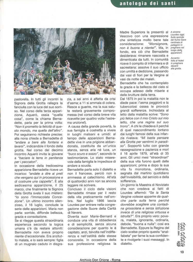 Don Orione oggi, 2004, 04, pagina 13