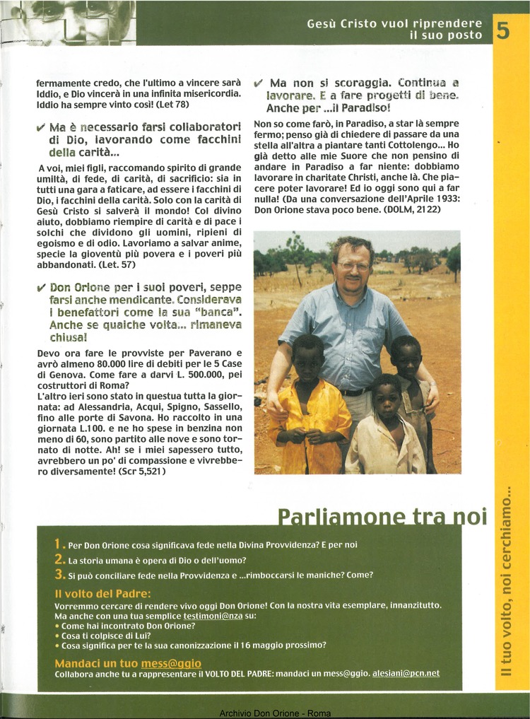 Don Orione oggi, 2004, 04, pagina 17