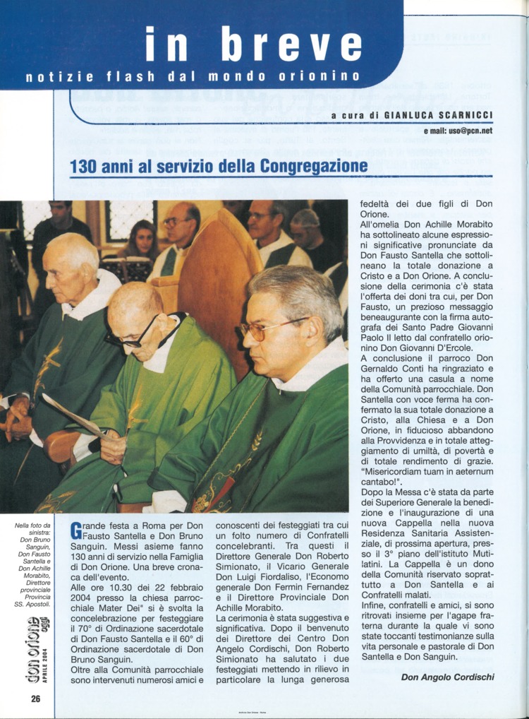 Don Orione oggi, 2004, 04, pagina 26