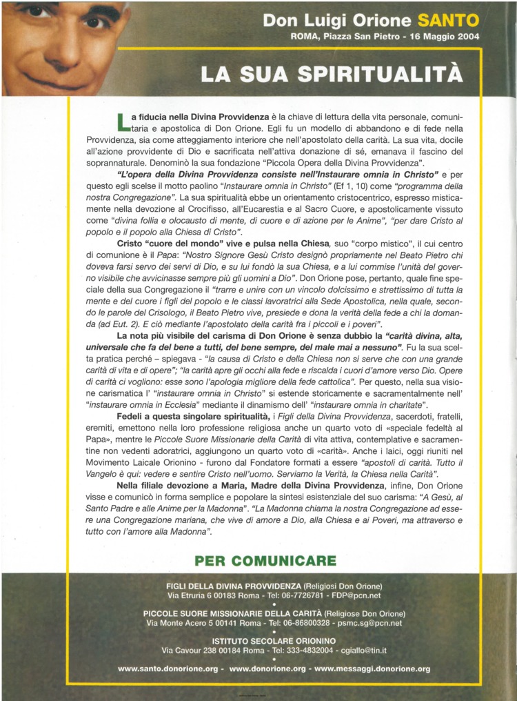 Don Orione oggi, 2004, 05, pagina 18