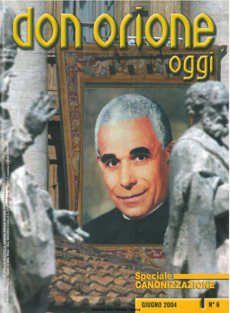 Don Orione oggi, 2004, 06, pagina 1