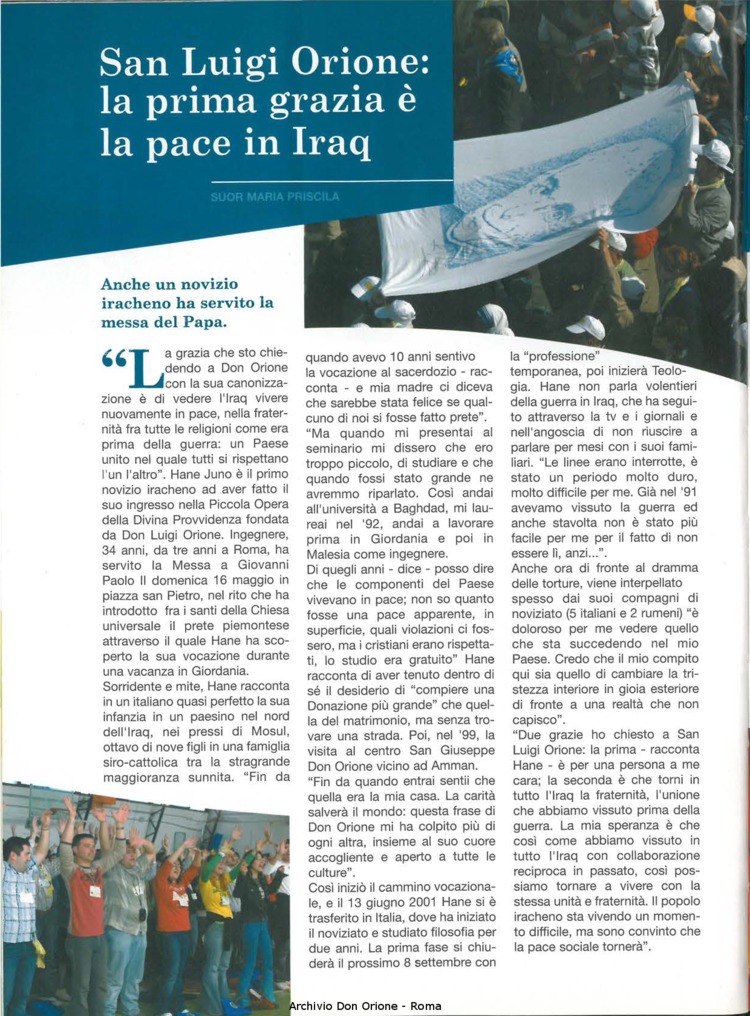 Don Orione oggi, 2004, 06, pagina 20