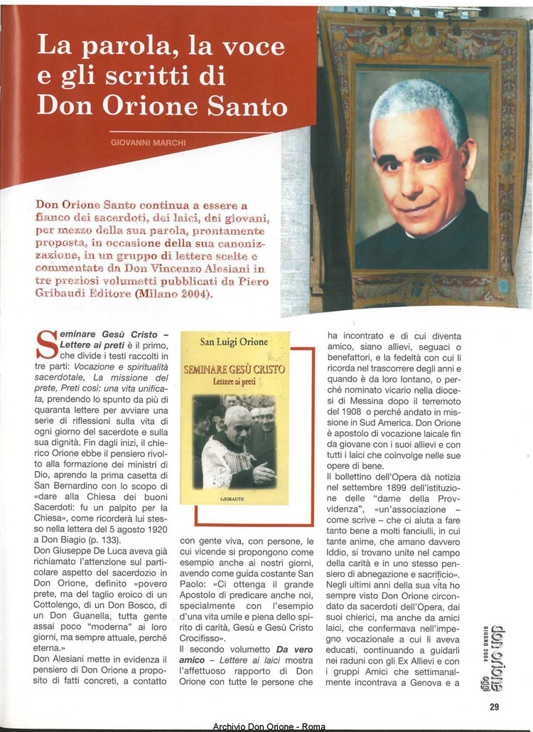 Don Orione oggi, 2004, 06, pagina 25