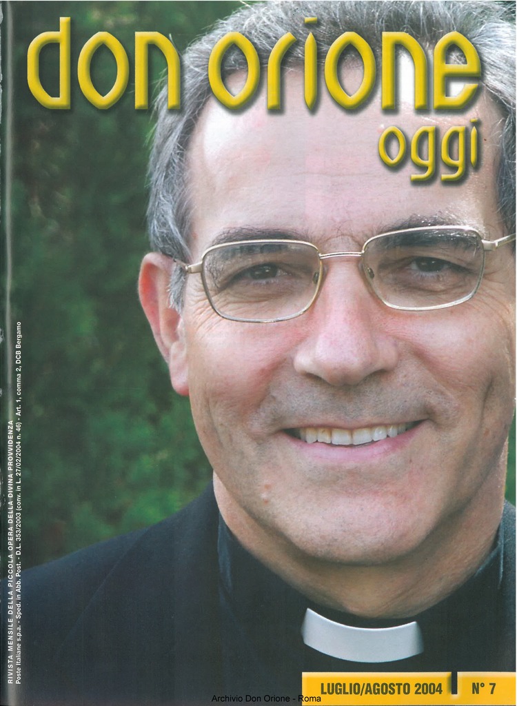 Don Orione oggi, 2004, 07, pagina 1