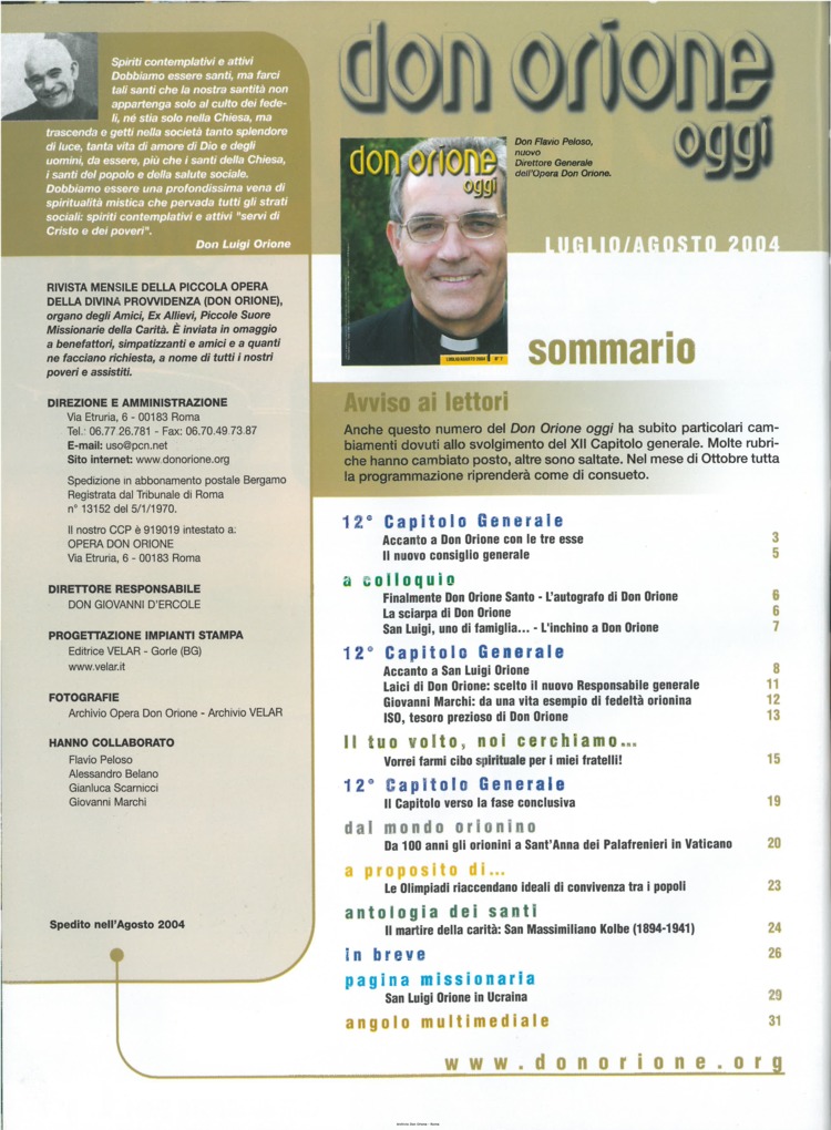 Don Orione oggi, 2004, 07, pagina 2