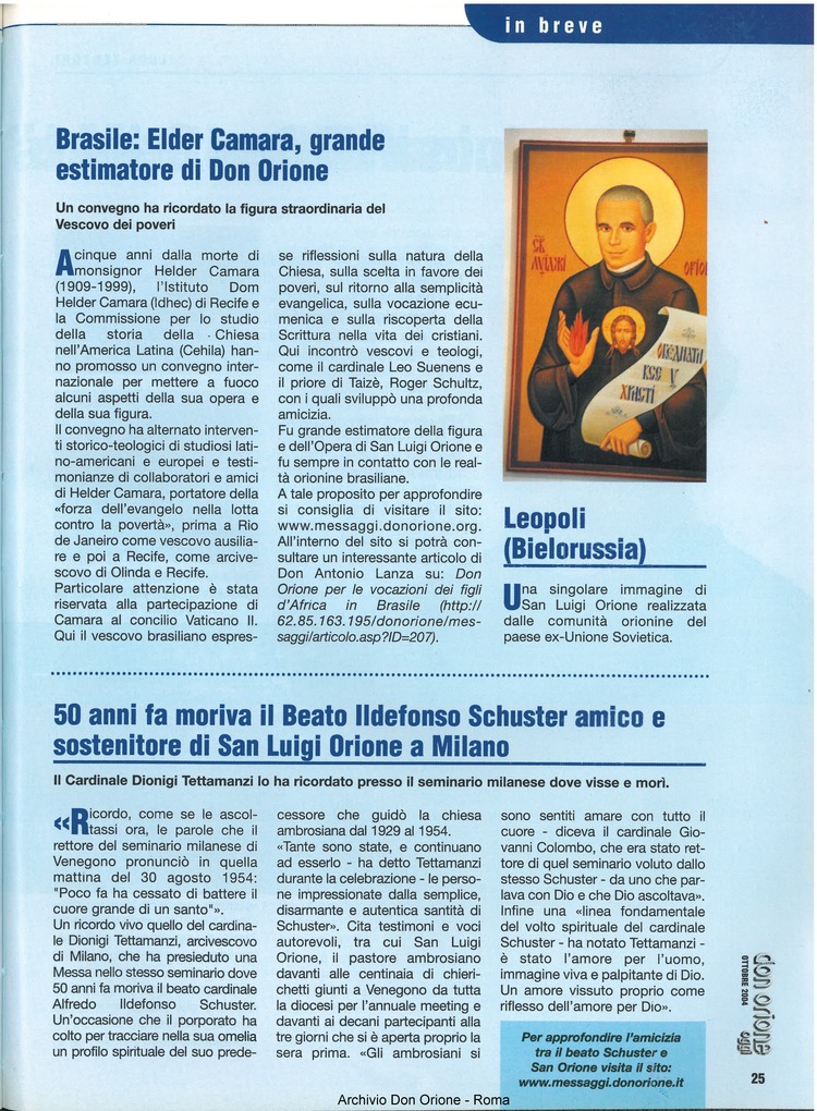 Don Orione oggi, 2004, 08, pagina 25