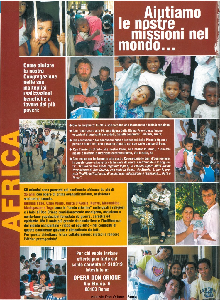 Don Orione oggi, 2004, 08, pagina 32