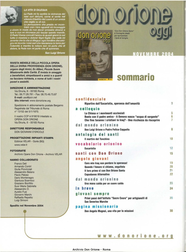 Don Orione oggi, 2004, 09, pagina 2